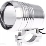 2 X HALOGEN MOTOCYKLOWY LED CREE+WŁĄCZNIK 1200LM S