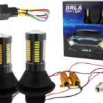 2w1 Światła LED DZIENNE + KIERUNKOWSKAZY DRL PY21W