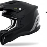 AIROH STRYCKER cross enduro quad czarny + gratis Czarny XL