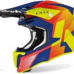 AIROH TWIST 2.0 LIFT AZURE MATT XS Wielokolorowy