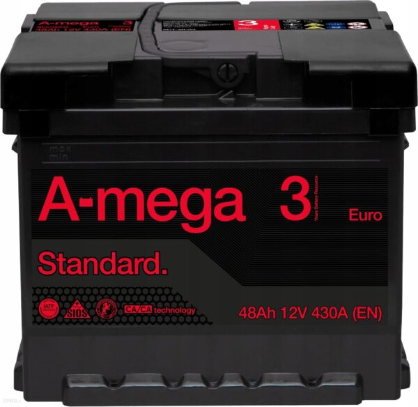 Amega Akumulator 3 Standard 48Ah 430A 6Ct 48 A3