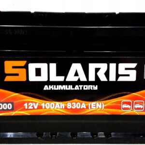 Amega Akumulator Solaris 100Ah 830A Model 100Ah 850A