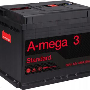 Amega Akumulator Standard 56Ah 480A Kielce 6Ст 56 А3