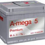 Amega M5 12V 60Ah 600A P Plus 6Ct60A3