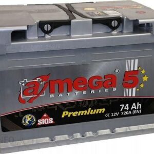 Amega M5 12V 74Ah 720A P Plus 6Ct74A3
