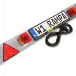 Belka Oświetleniowa Przyczepy Lawety Podłodziówka Rampa79