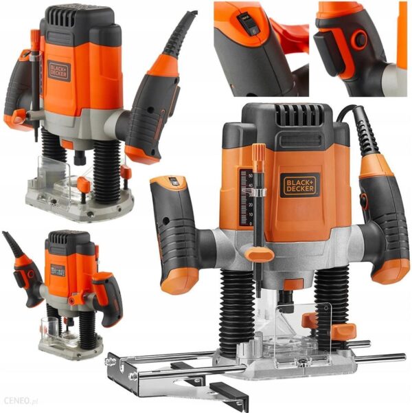 Black&Decker Frezarka górnowrzecionowa (KW1200E-QS)