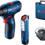 Bosch GSR 120-LI Professional + GLI 12V-300 06019G8004