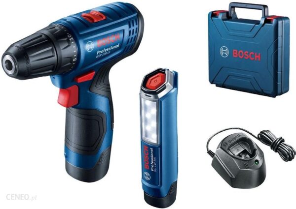 Bosch GSR 120-LI Professional + GLI 12V-300 06019G8004