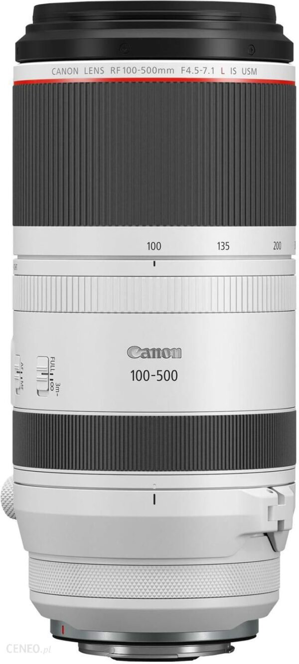 Obiektyw Canon RF 100-500mm F4.5-7.1L IS USM (4112C005)