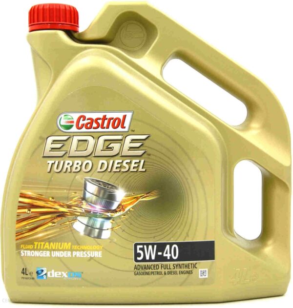 Castrol Edge Titanium Turbo Diesel 5W40 4L