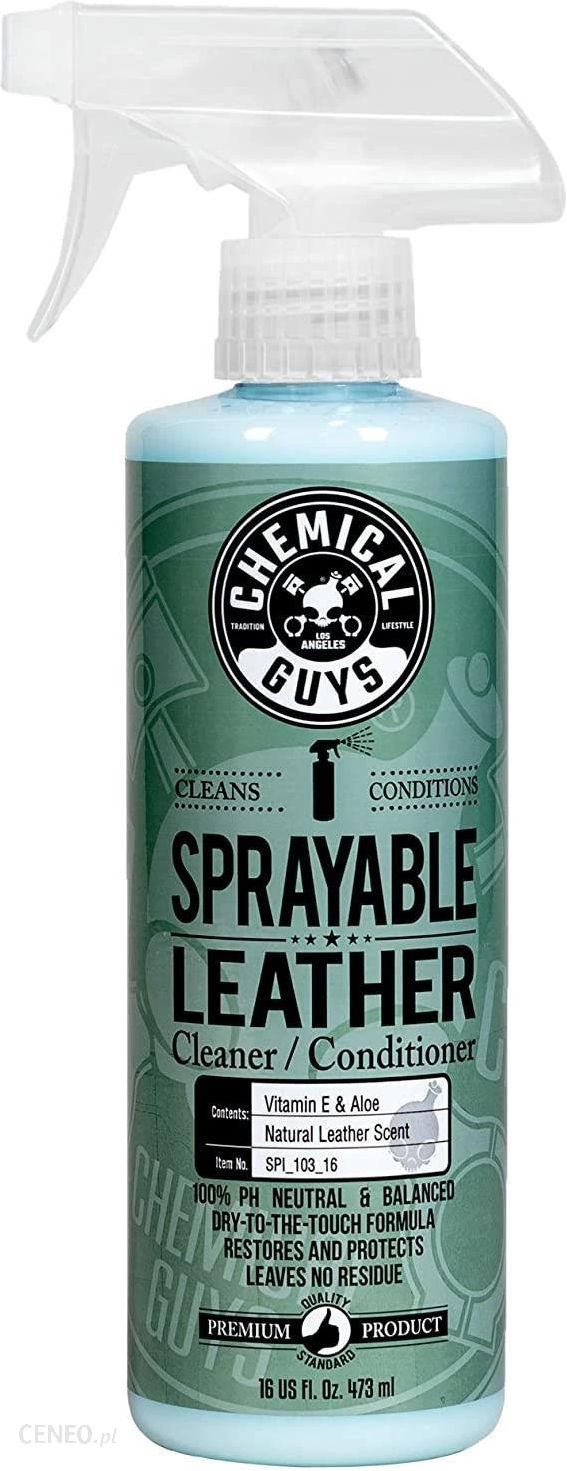 Chemical Guys Sprayable Leather Vintage Cleaner I Odżywka Do Skóry 473 Ml