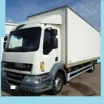 DAF LF 55.220 Euro 5 kontener 18 palet winda