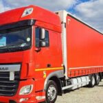 DAF XF 460 zestaw przestrzenny przejazdowy 2x7...