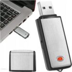 Dyktafon DEXXER MINI DYKTAFON PENDRIVE PODSŁUCH SZPIEGOWSKI USB