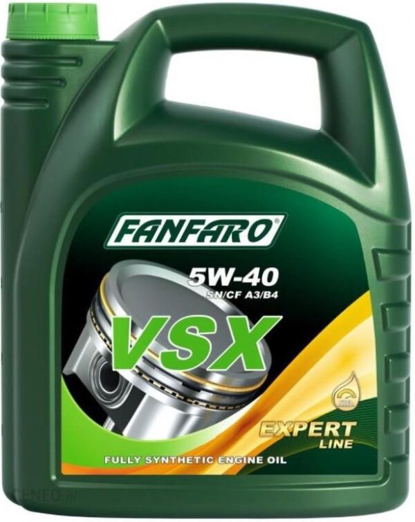Fanfaro Olej Vsx 5W 40 5L A3 B4 Sn Ch 4 Fanff67025
