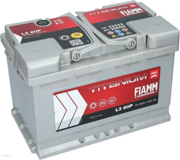 Fiamm Titanium Pro 80Ah 730A