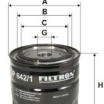 Filtr oleju RENAULT ESPACE/LAGUNA 2.2D/TD 99> OP642/1