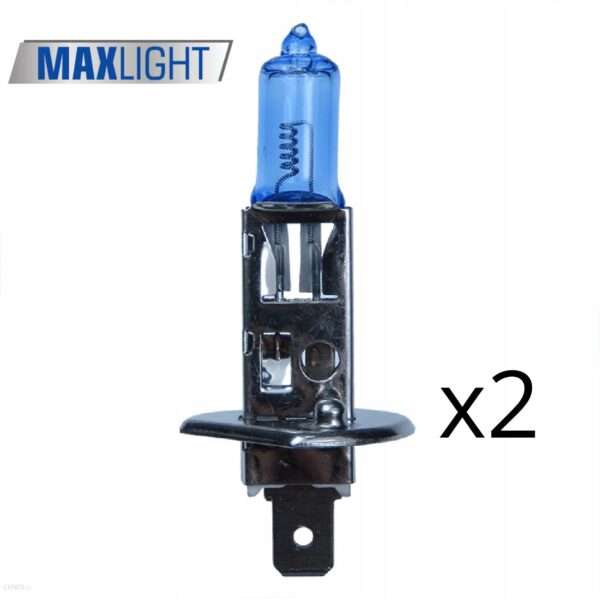Gauss Żarówka Max Light H1 Xenon Blue 55W 12V 2Szt Gl55H1