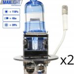 Gauss Żarówka Max Light H3 Pk22S 55W 12V Xenon Blue 2Szt Gl121H3