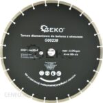 Geko Tarcza diamentowa do betonu 350x25.4mm z otworem G00238