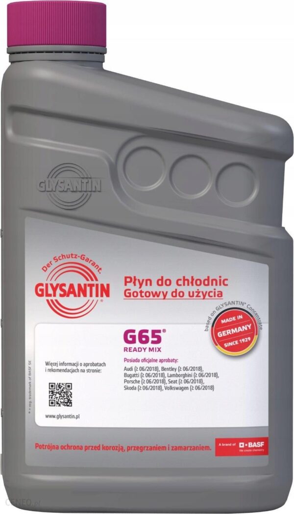 Glysantin Pax Ghlysantin G65 G12 G12Evo 1L Płyn Do Chłodnic