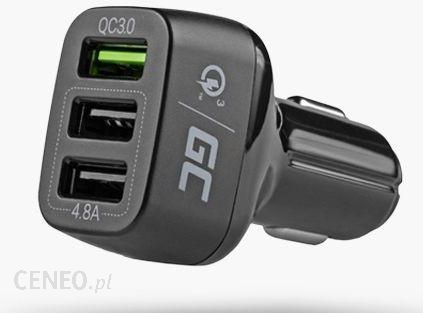 Green Cell Power Ride Car Charger 3xUSB Ultra Charge
