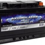 Hart Akumulator 70Ah Plus P Start Stop Efb 650A 545 330