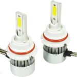 INTERLOOK ZESTAW LED COB HB5 9007 72W 7600 LM ŻARÓWKI D/N LED HB5 9007 C6 COB