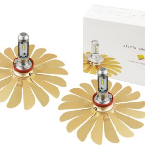 INTERLOOK ZESTAW LED H11 ZES 100W ŻARÓWKI DZIEŃ/NOC 12000 LM LED H9 H11 ZES ZDATT