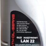 Jasol Olej Maszynowy Iso 3448 Din 51 501 L-An Vg 22 - 1L