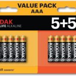 Kodak Baterie Alkaliczne Xtralife Aaa Lr3 5+5 (10Pack)