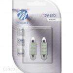 M-Tech Żarówka Led Dioda C5W 12Xsmd 41Mm Niebieska Lb030 Lb030B