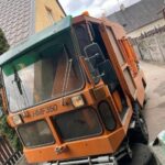 Mercedes-Benz HMF 350 Zamiatarka zamiatanie 1991r
