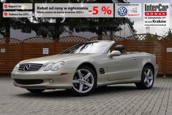 Mercedes-Benz SL500 R230 Cabrio 5.0L V8 306KM