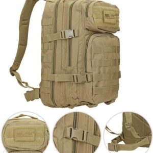 Mil Tec Assault 20l Coyote Beżowy