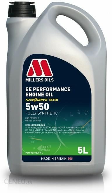 Millers Ee Performance 5W50 5L