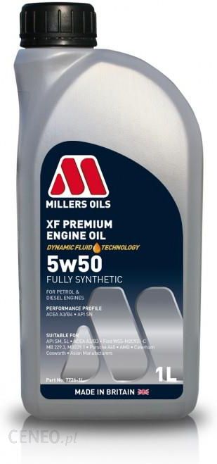 Millers Oils Premium Full Saps Xf 5w50 1L