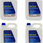 Plastpil Woda Destylowana Demineralizowana 20L 4x5L