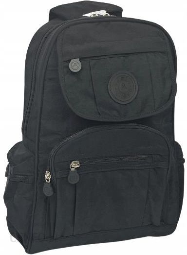 Plecak plecaczek tekstylny mały czarny Or@mi 10L na rower
