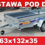 PRZYCZEPKA LEKKA SAMOCHODOWA JEDNOOSIOWA 750KG