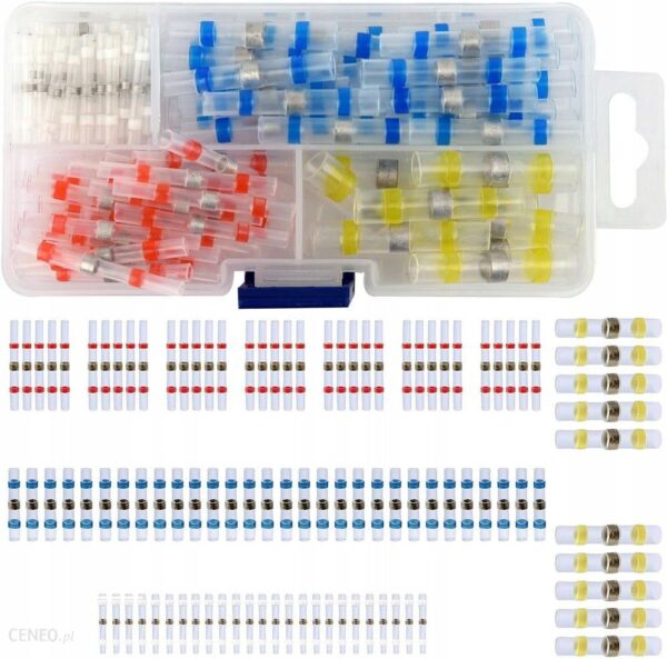Raltek Szybkozłączki Konektory Kabli Z Cyną Zestaw 100Szt