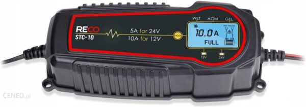 Reco Ładowarka Auto Aku Żel Agm 12 24V Promocja