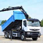 Renault KERAX 370 DXI*HIAB 122B-3 HIDUO+PILOT/ 6x4