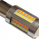 Rs Led Żarówka 69 Led Bay15D P21 5W Dual Color 12V Usa Rs Rsledbay15Ddc