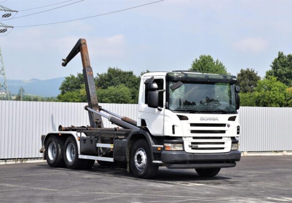 SCANIA P 380 Hakowiec * 6x4 * STAN BDB!