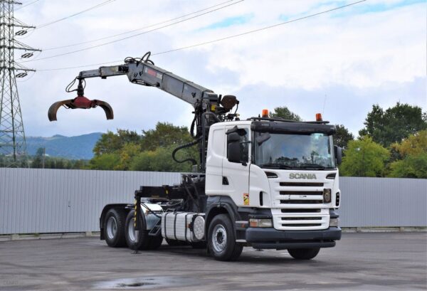 SCANIA R480 *Ciągnik siodłowy + JONSERED 2850 /6x4