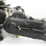 SILNIK SKUTER 80 CC 4T 43 CM 12 CALI 1 AMORTYZATOR