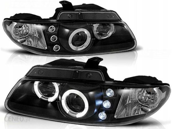 Sonar Lampy Chrysler Voyager 96 02 01 Angel Eyes Black