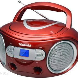 Radioodtwarzacz Toshiba FM CD CRS9 Czerwony